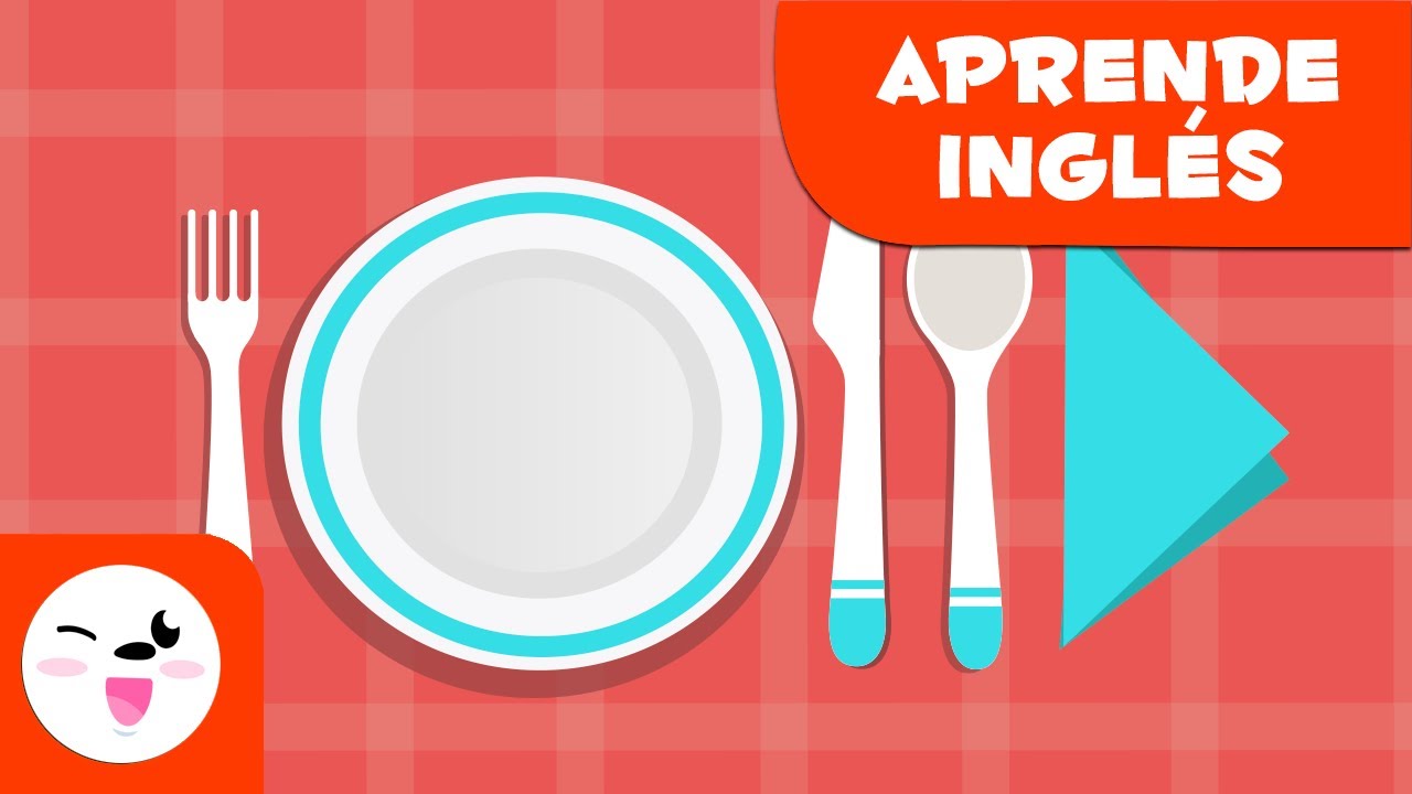 Aprende a poner la mesa en inglés / Learning How to Set the Table - Vocabulario para niños en inglés