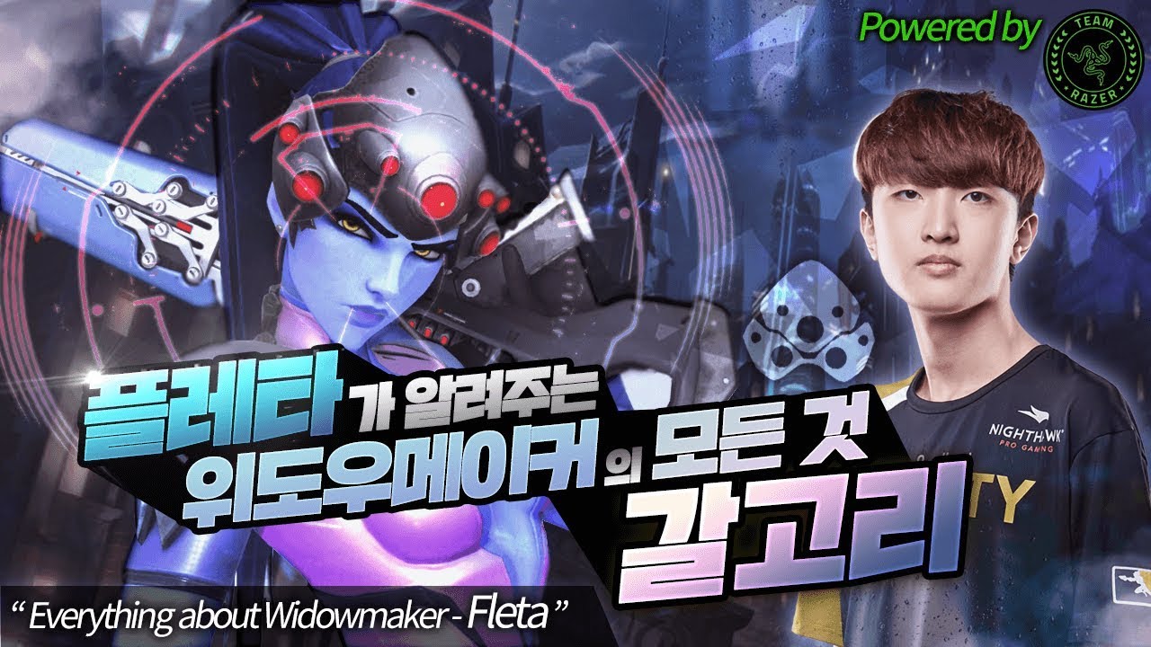 [Seoul Dynasty] 플레타의 위도우 훅샷 강의 powered by Team Razer