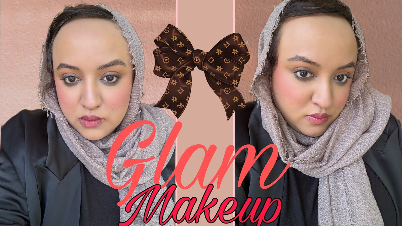GRWM to host a Lunch Kitty Party for my Mom | Easy Smokey Eye Makeup Look | Saher Saba