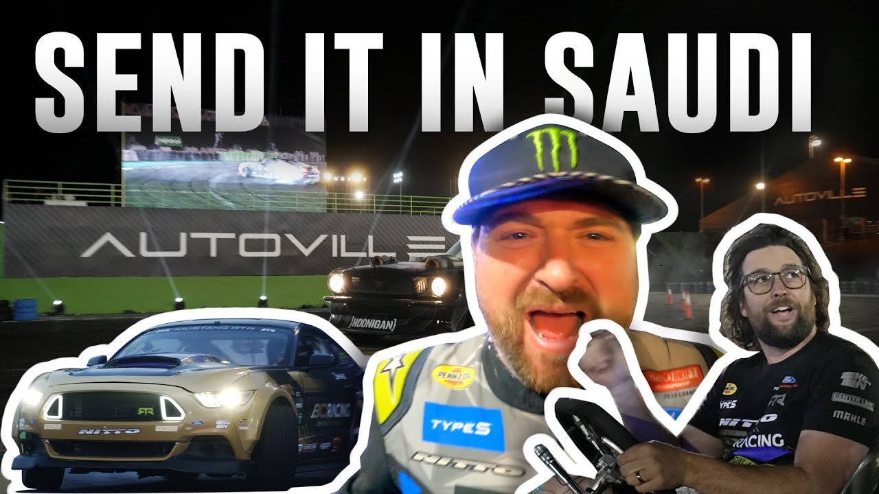 Sideways in Saudi!!