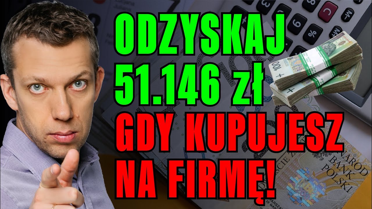 Prosty TRIK, gdy kupujesz na firmę! 51.146 zł oszczędności od razu! Amortyzacja de minimis