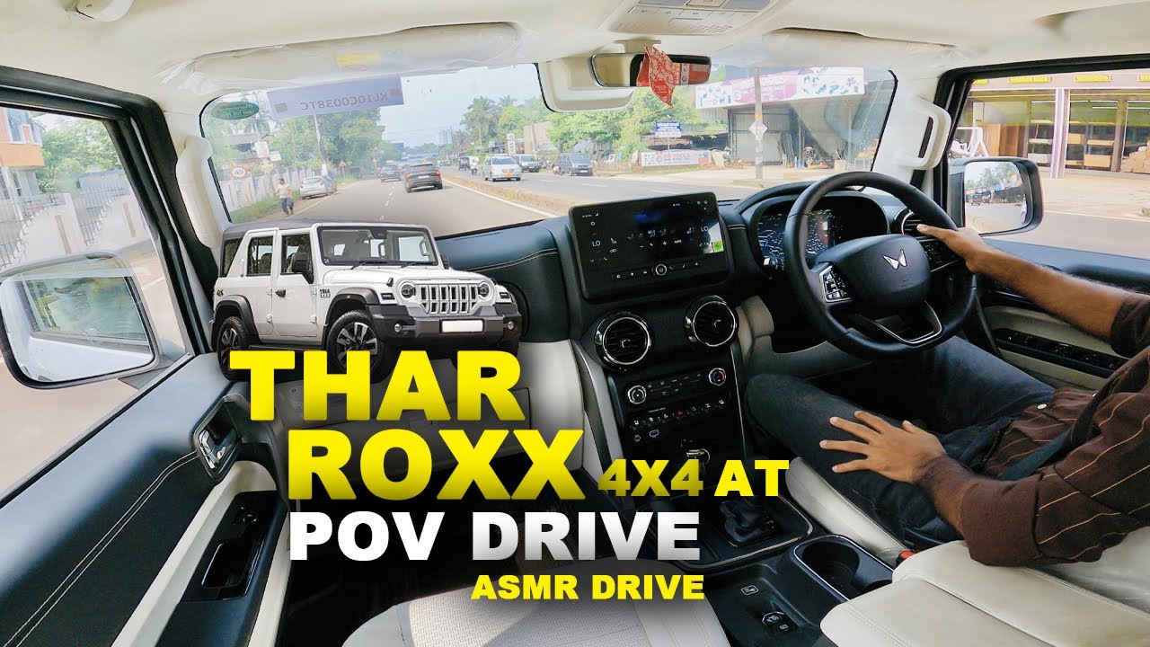 Mahindra Thar Roxx 5 Door | POV Test Drive | AX7 L Diesel AT 4X4 | Thar 5 Door | Thar Roxx 2025 |