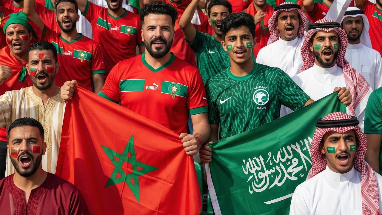  أغنية الزمن زماني ديال كأس العرب قطر إلى نسخة مغربية عالميّة! 🇲🇦🔥ديما مغرب ❤️‍🔥
