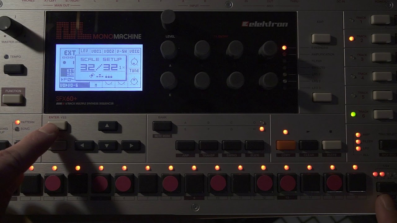 Elektron Monomachine cheap tricks: speech synthesis with vo-6 voice modeling