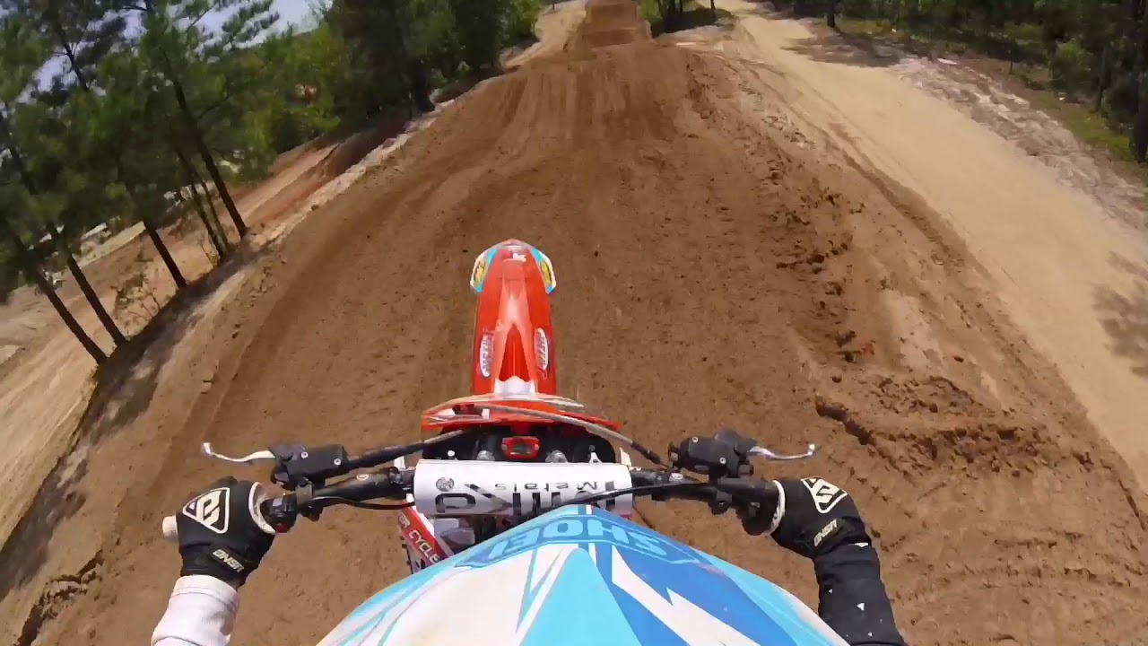 Club Mx Main Track  KTM 125 Helmet Cam Ft Joey Crown