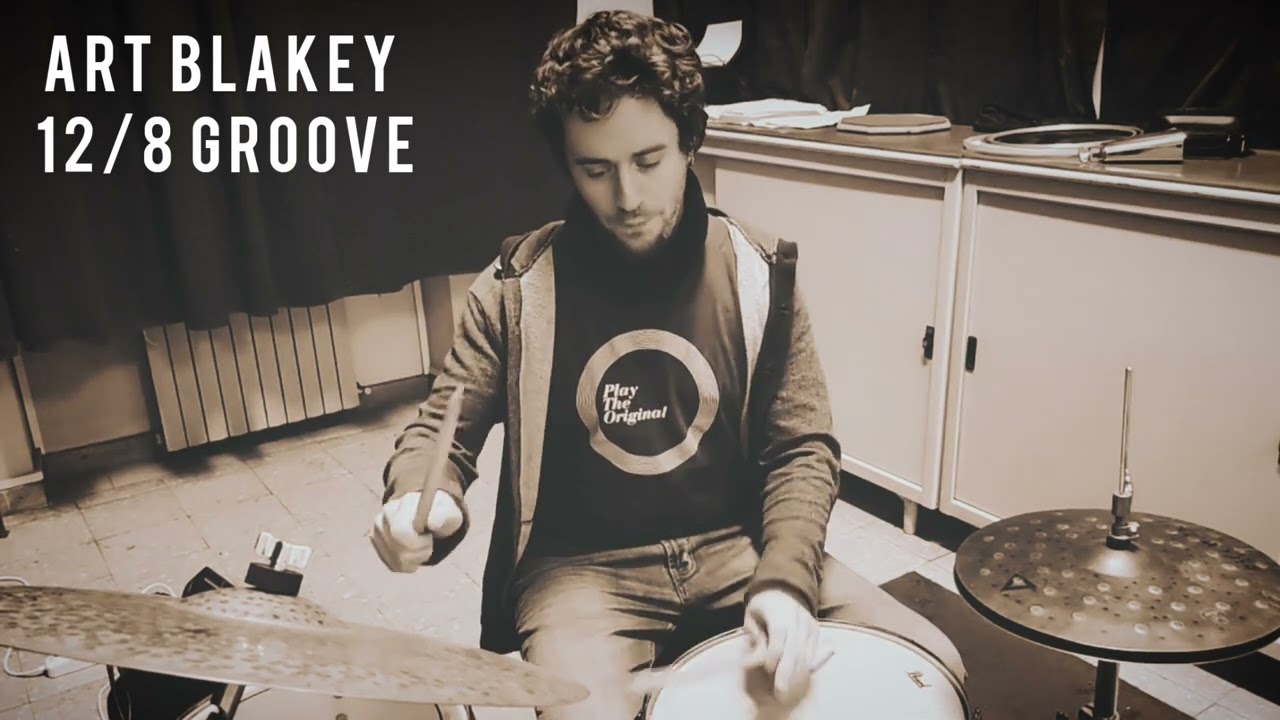 Short lesson about Art Blakey 12/8 groove