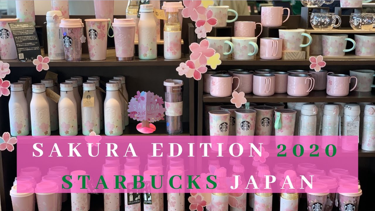 🌸 2020 Starbucks Sakura Cherry Blossom 🌸 Drinkware | Unboxing & tour |  🇯🇵 Japan Exclusive