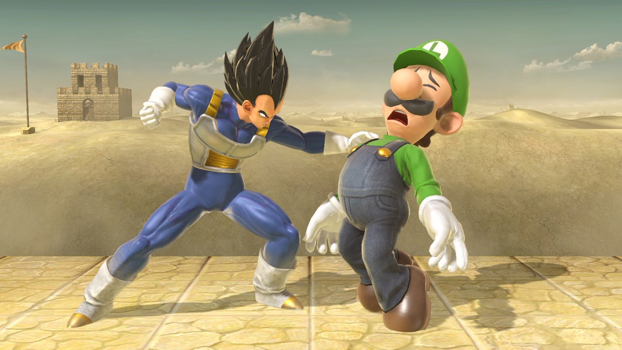 Вегета ВРЫВАЕТСЯ в Smash Bros. Ultimate
