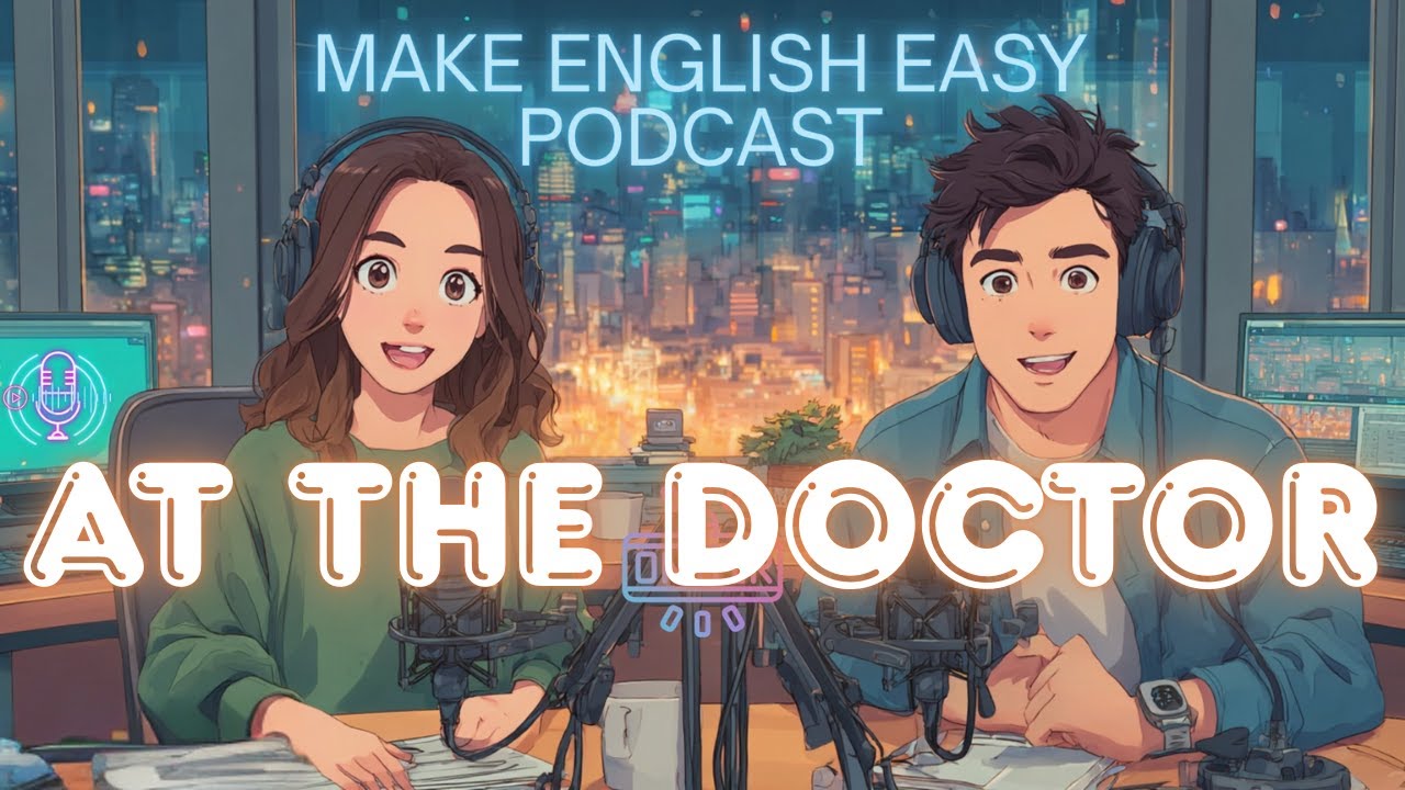 English at the Doctor & Pharmacy | Health Problems & Symptoms |Real life English Podcast for A2-B2