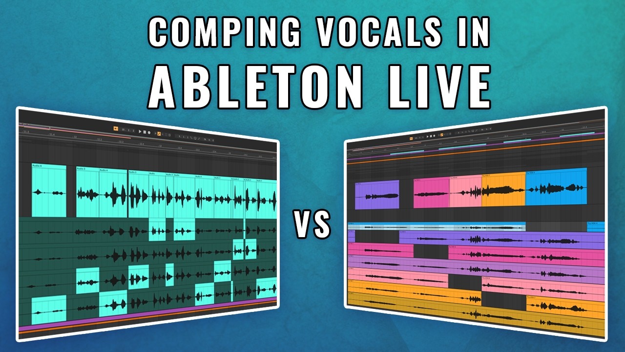 How to Comp Vocals in Ableton Live (Beginner Vocals Production Tutorial)