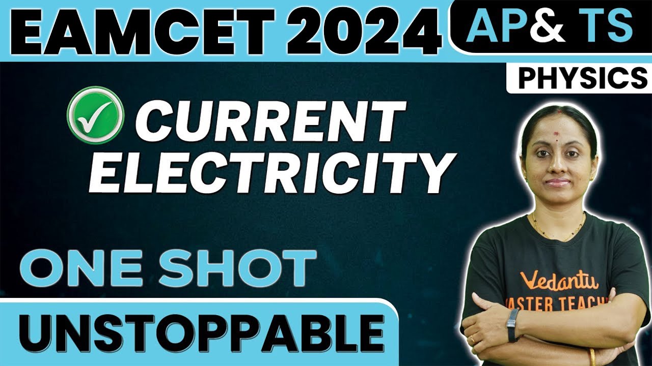 Current Electricity In Oneshot | Concept  PYQs) | Physics | EAMCET 2024 | Ramadevi Ma'am