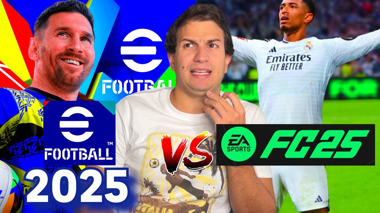 EA FC 25 VS EFOOTBALL 2025 - SE I VIDEOGIOCHI PARLASSERO - Alessandro Vanoni #calcio *ADV