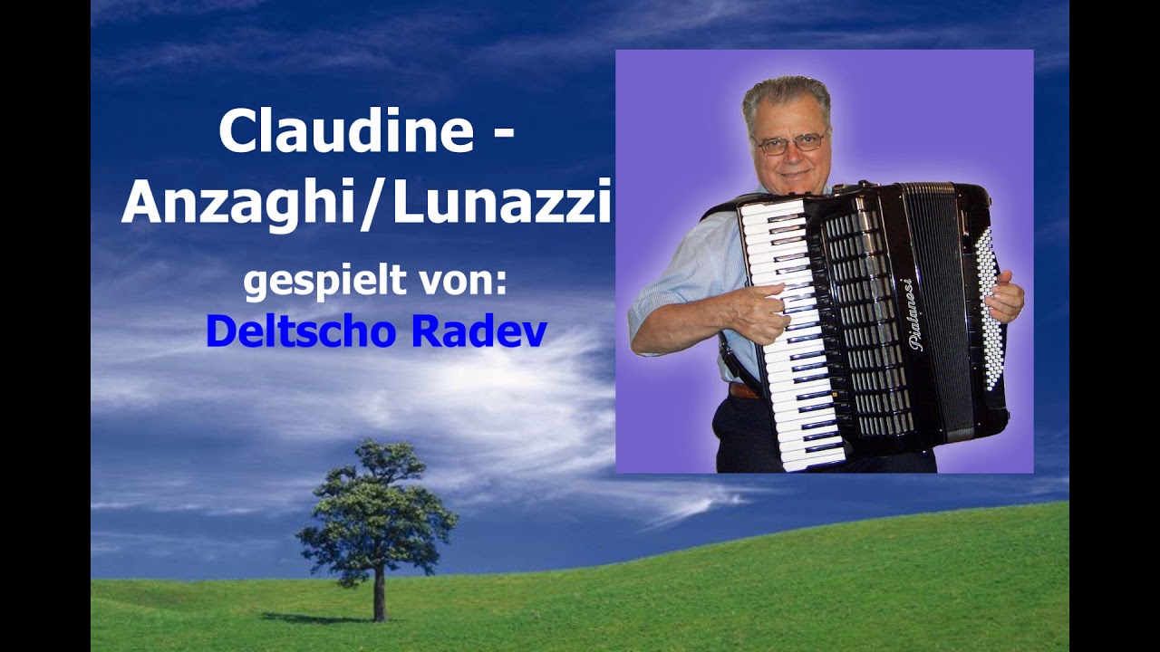 Zauberhaftes Akkordeon - Walzer | Claudine - Anzagh/Lunazzi