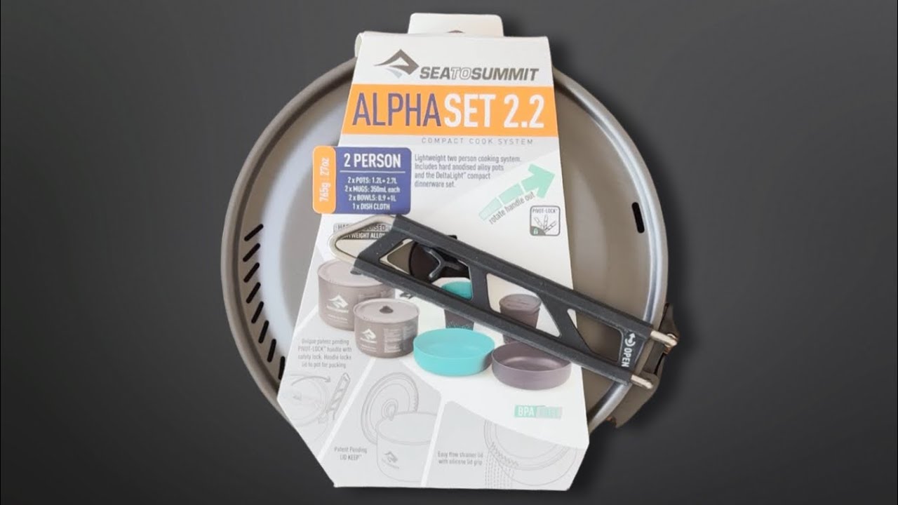 Unboxing Sea To Summit Alpha Set 2.2