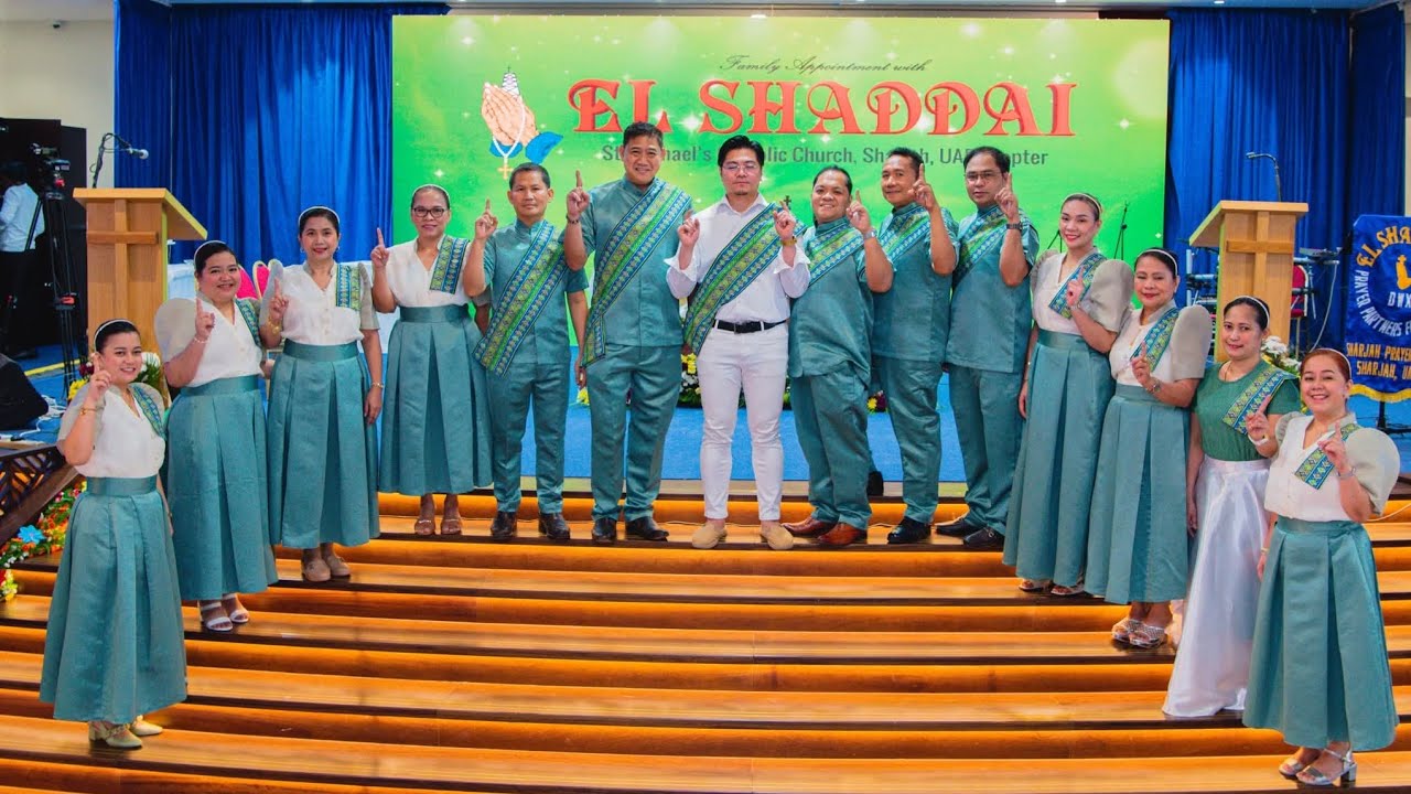 SA PAGTUNOG NG TRUMPETA-El Shaddai Sharjah Gospel Choir