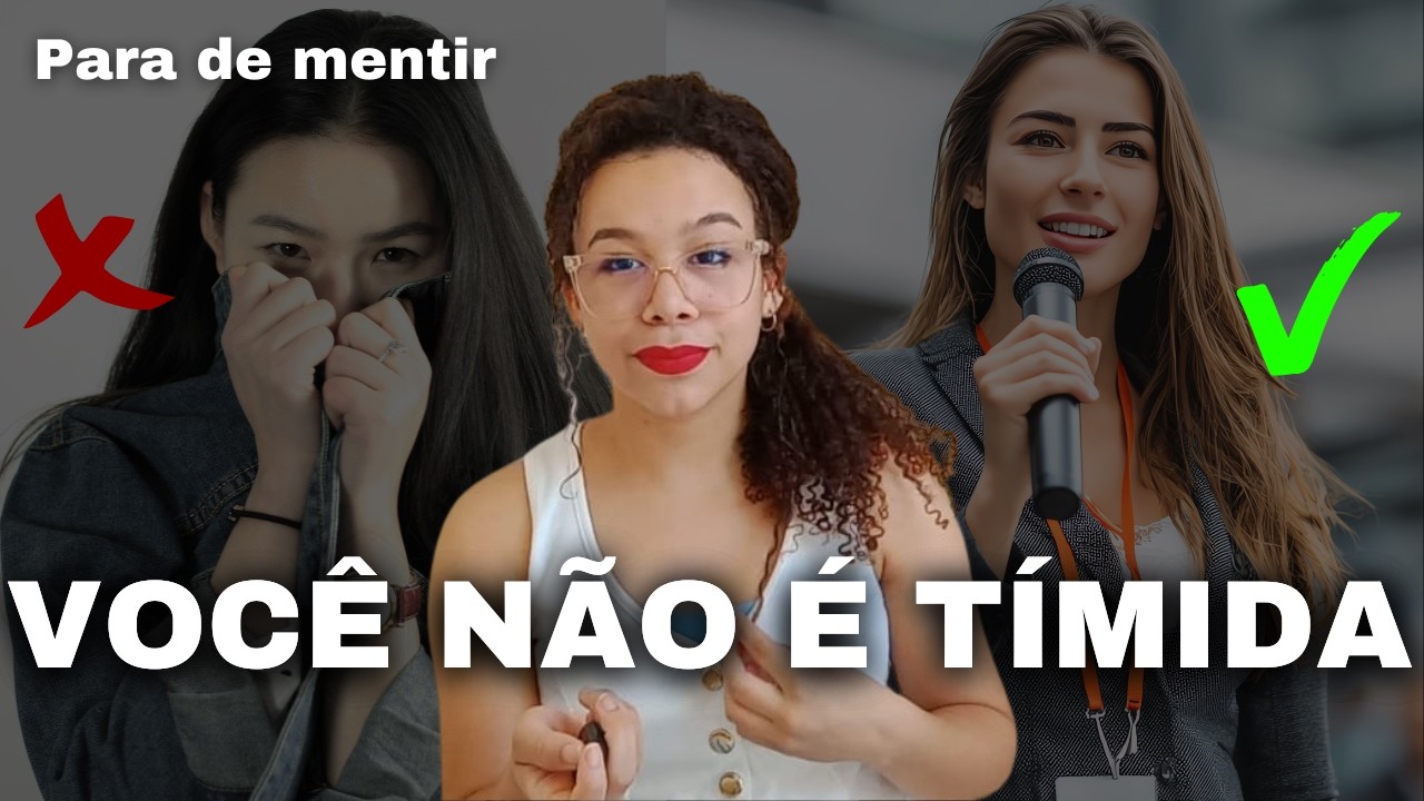 Você não é tímida. Você só aprendeu a se esconder (e isso está te destruindo)