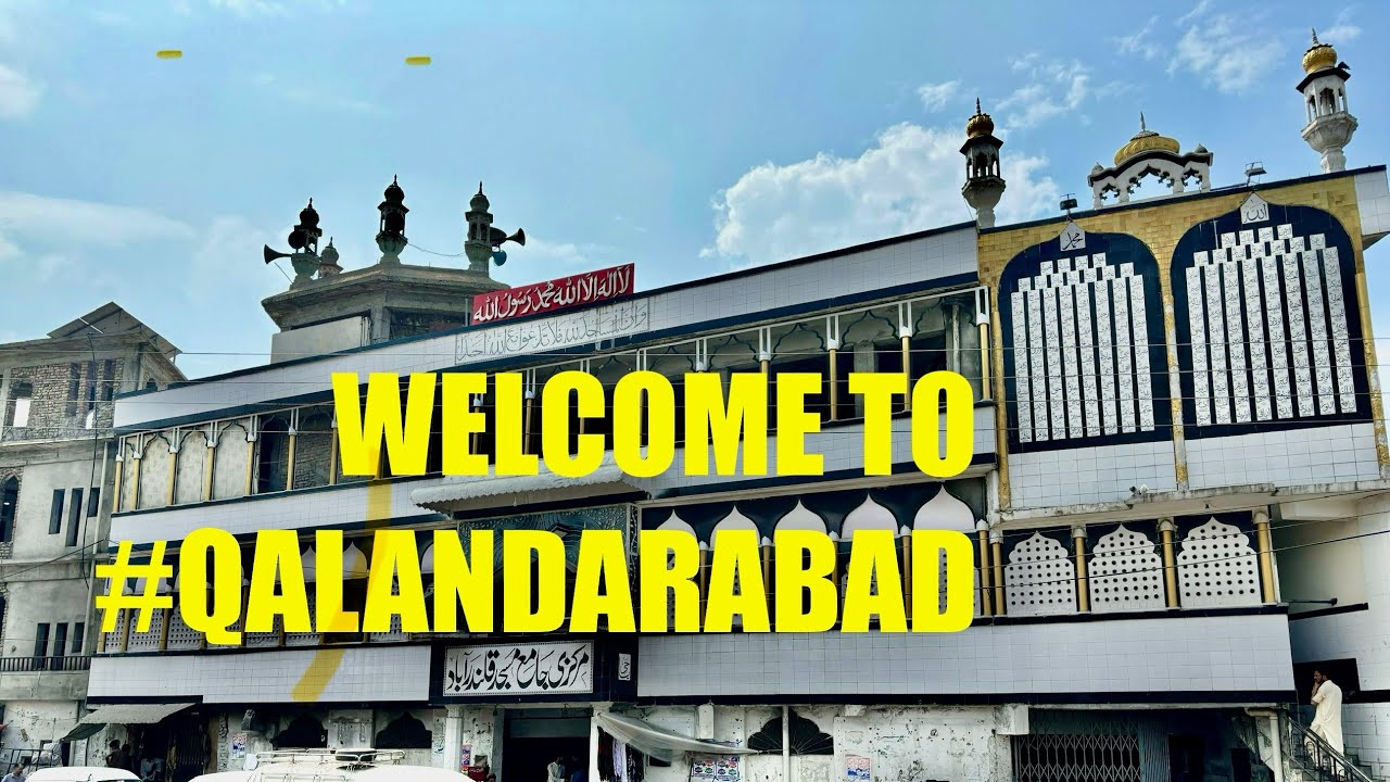 WELCOME TO QALANDARABAD CITY || ULTIMATE CHAPLIKABAB OF QALANDARABAD || CHRISTIAN HOSPITAL || BAZAAR