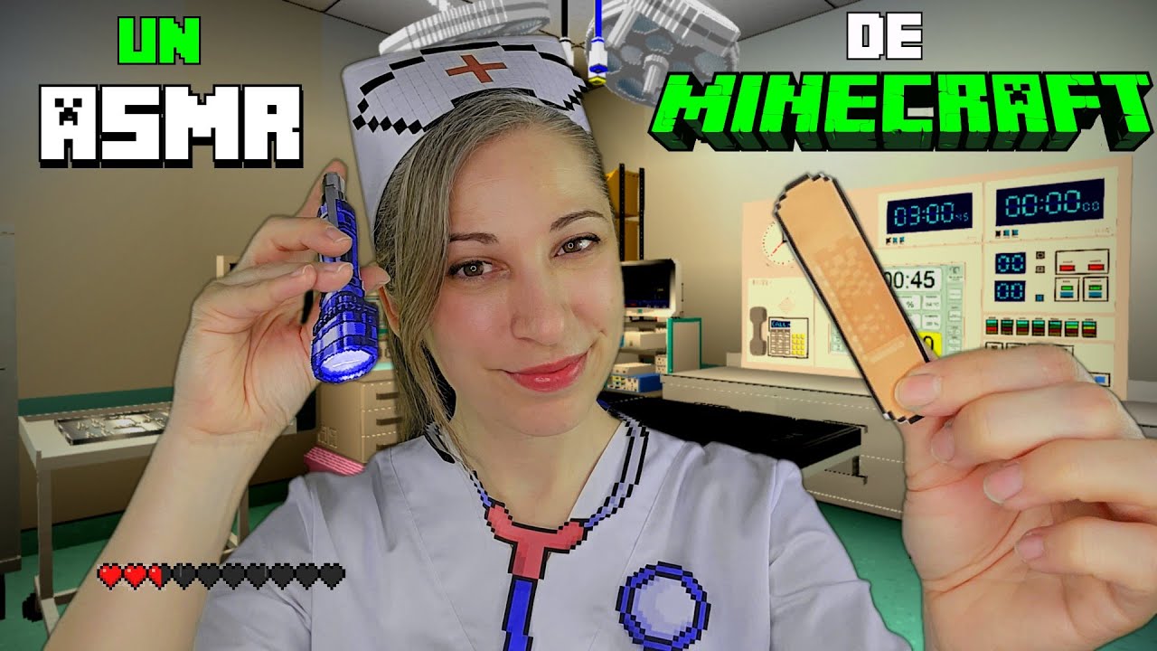 ASMR Un Médico de MINECRAFT | Bienvenido a un Mundo Extraño | Roleplay