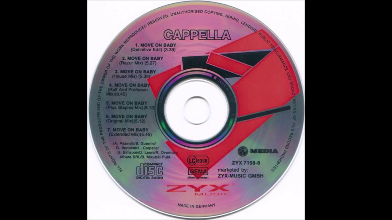 Cappella - Move On Baby (House Mix)