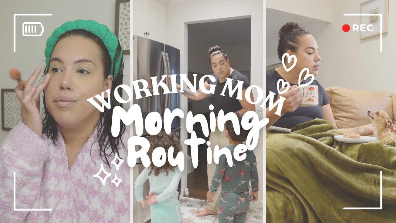 Realistic Morning Routine of a Working Mom of Toddlers