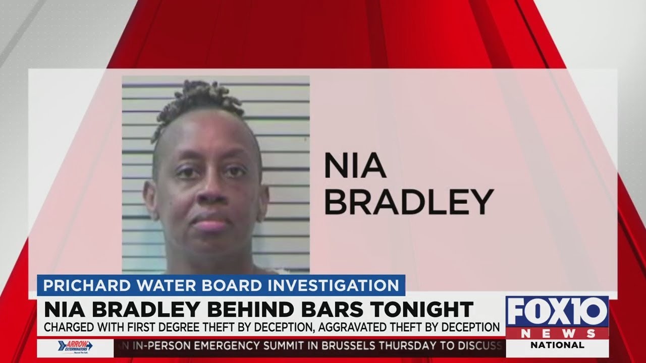 Nia Bradley arrested on charges of theft by deception