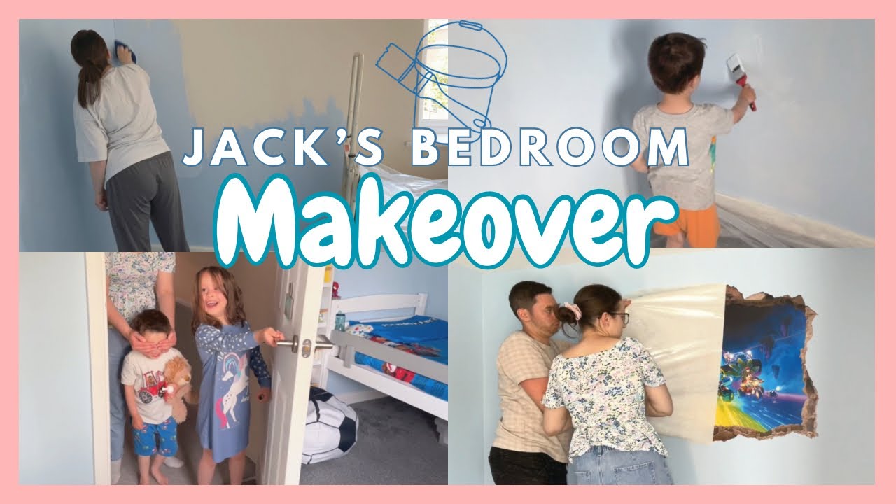 JACK’S BEDROOM MAKEOVER | SUPER MARIO BEDROOM DECOR