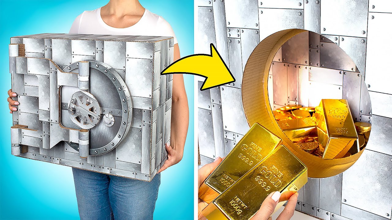 So baut man den sichersten Tresor aus herkömmlicher Pappe 💰 🗝