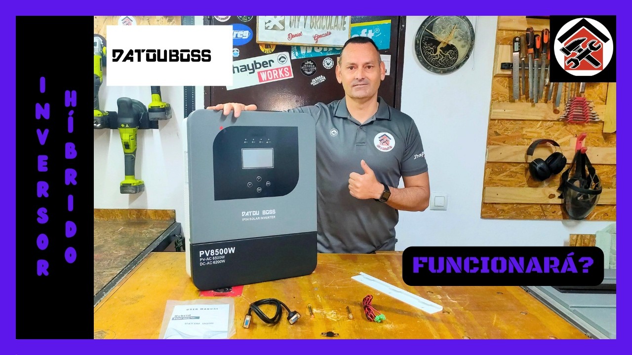 EL CORAZÓN DE MI INSTALACIÓN SOLAR⚡ INVERSOR HÍBRIDO DATOUBOSS 6200W