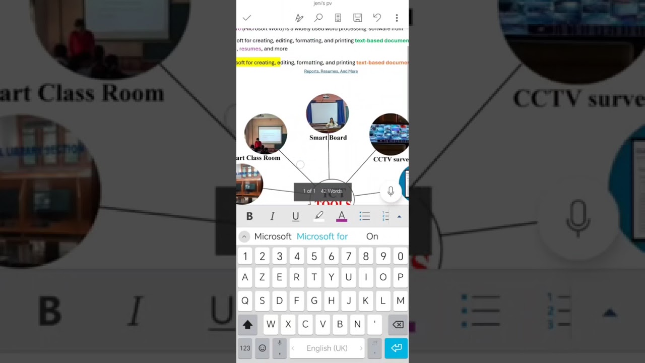 DIGITAL Applications 1 -  Word Process  G - VII
