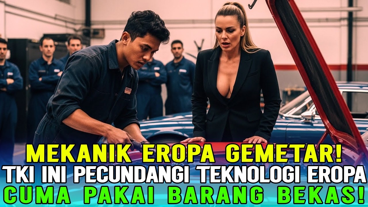 MEKANIK BULE MELONGO❗TKI Tukang Kebun Hidupkan Mesin Mati 10 Tahun Cuma Modal Kawat Bekas!