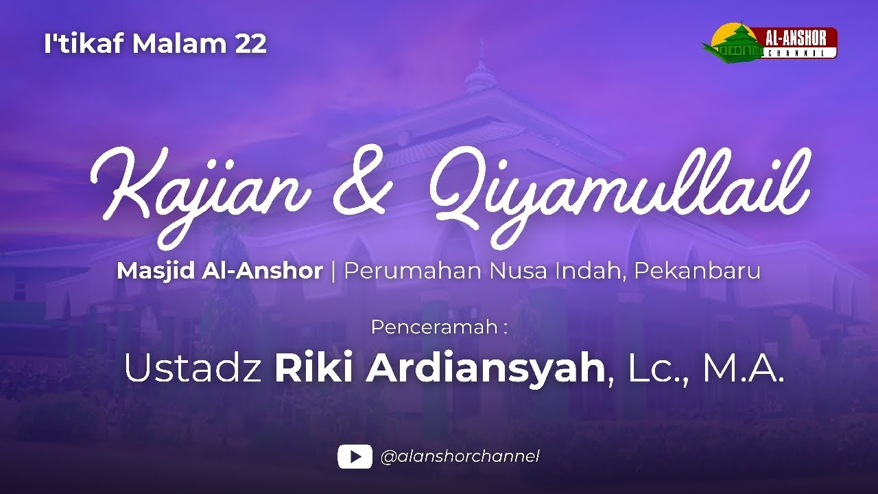 PENYEBAB DOA TIDAK DIJABAH ALLAH -USTADZ RIKI ARDIANSYAH