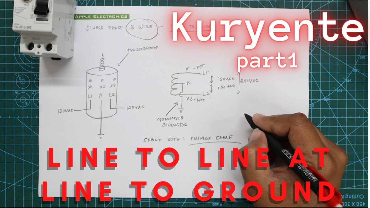 part1 KURYENTE - Ano ang Line to line at line to ground.
