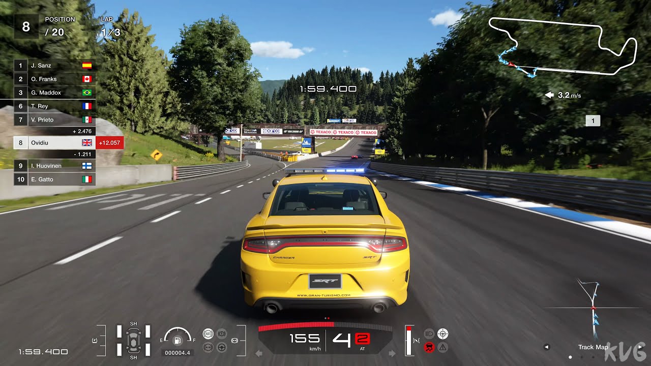 Gran Turismo 7 - Dodge Charger SRT Hellcat Safety Car - Gameplay (PS5 UHD) [4K60FPS]