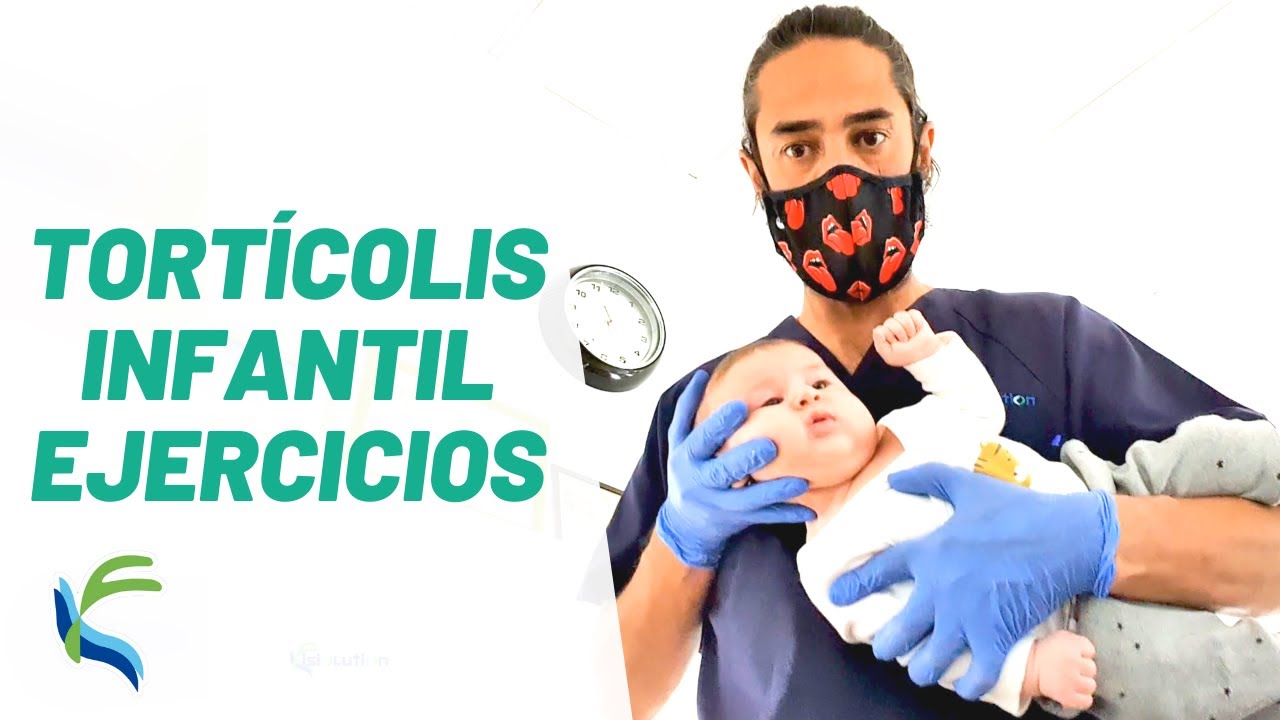 Tratamiento y EJERCICIOS para la TORTICOLIS INFANTIL | Fisiolution