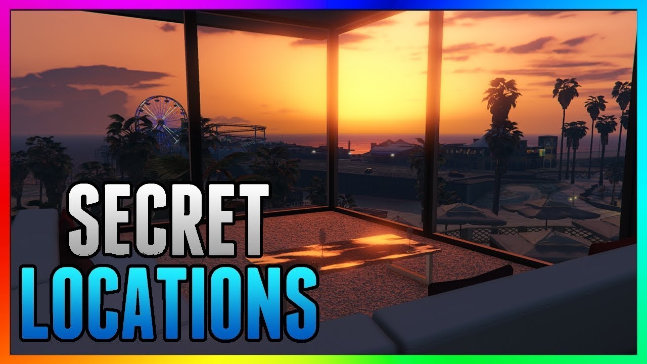 GTA 5 Online - Top 5 SECRET LOCATIONS on GTA 5 Online (GTA 5 Wallbreaches/Hiding Spots #2) 2023