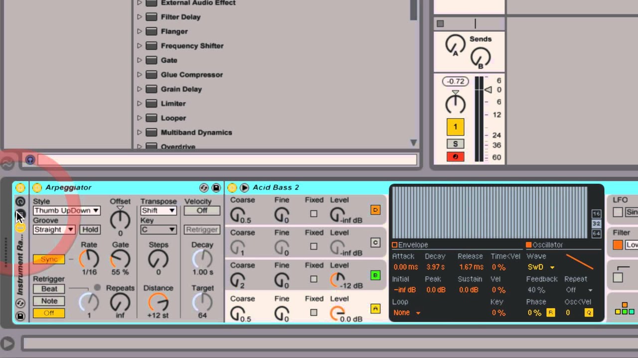 Ableton Live - Tutorial 09 : Instrumentos y efectos