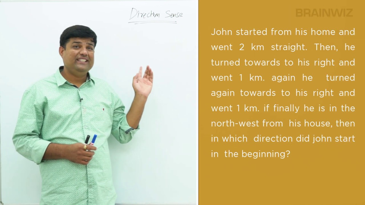 Direction Sense Test - Tricks & Shortcuts for Placement tests, Job Interviews & Exams