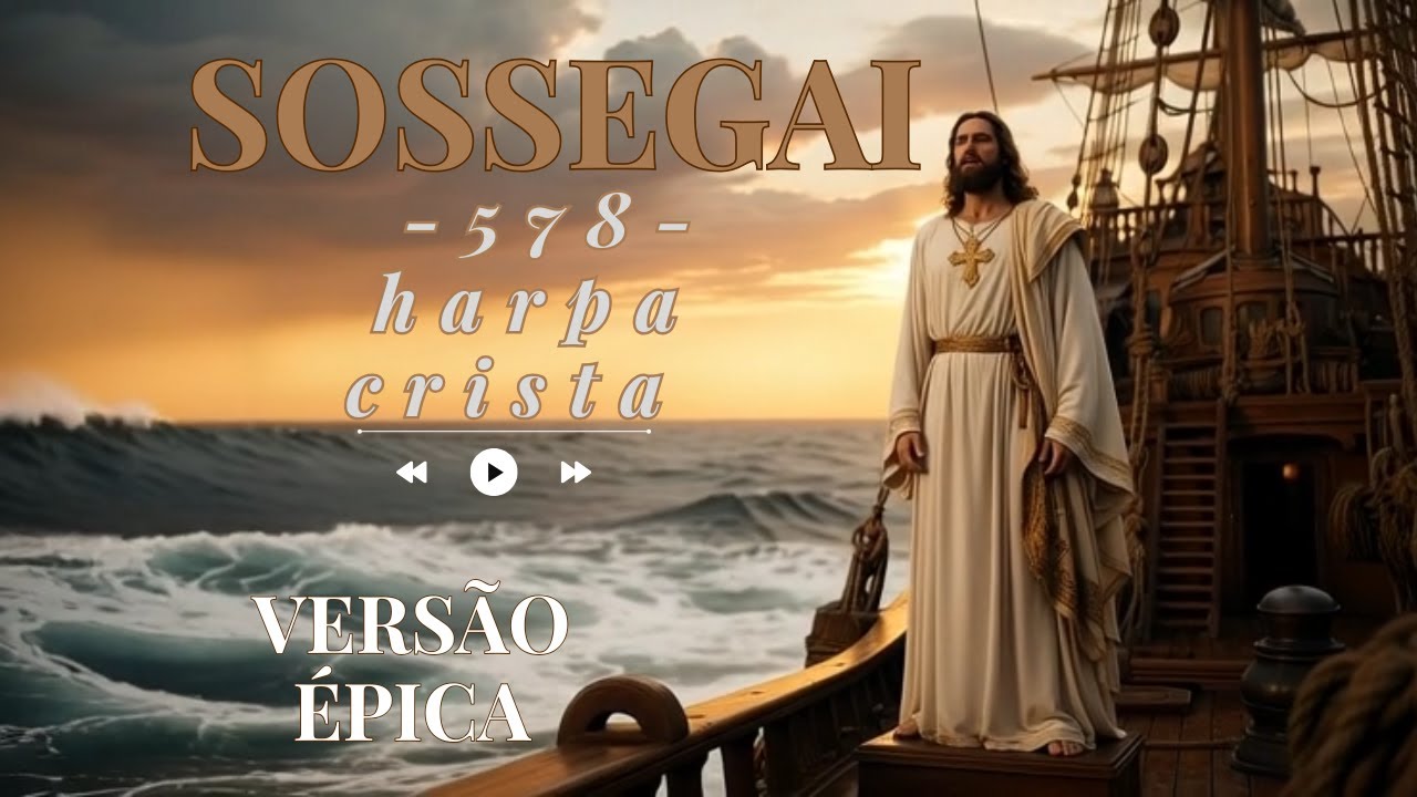 Musica Gospel Hino da Harpa Cristã 578 – Sossegai!