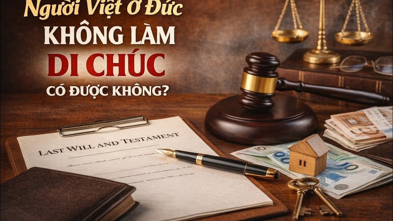 Người Việt Ở Đức Không Làm Di Chúc Có Được Không? | Luật Thừa Kế Đức Mới Nhất