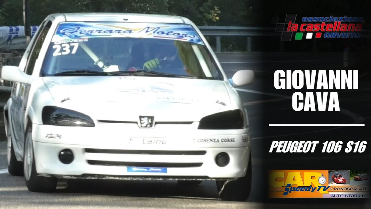 Cronoscalata della Castellana 2024 || Giovanni Cava || Peugeot 106 1,6