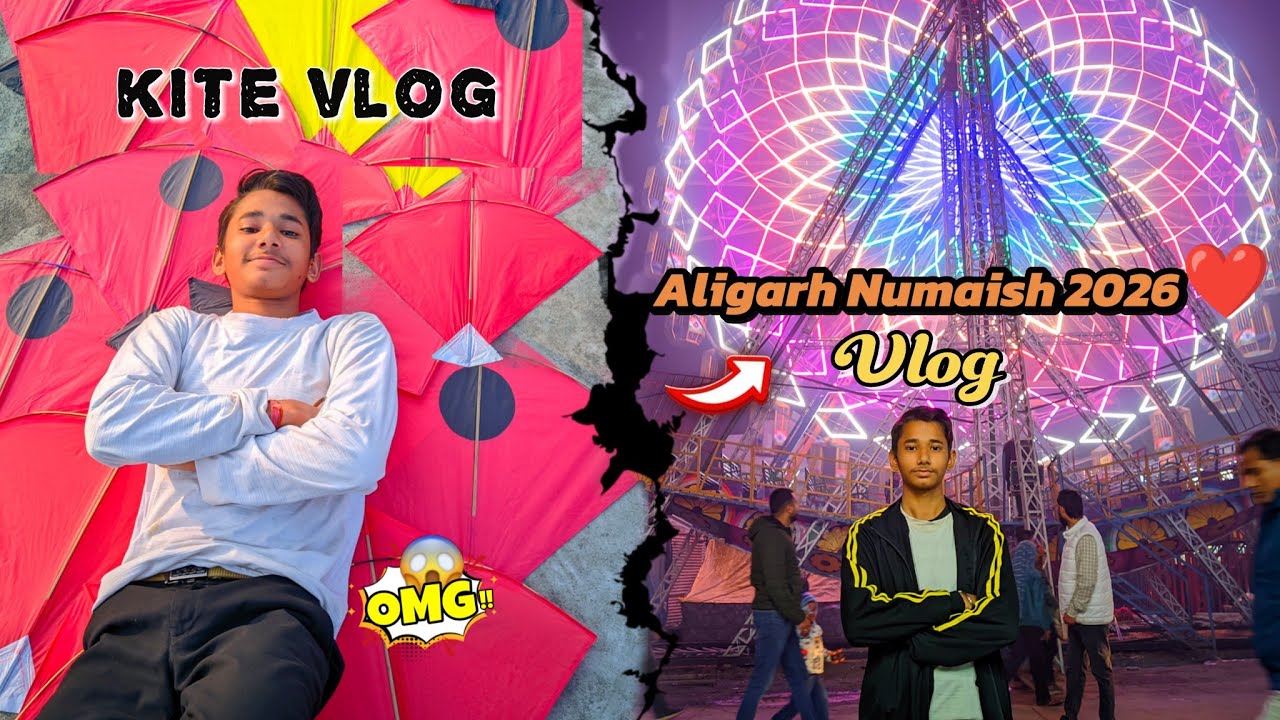 Eating the Best Food at Aligarh Exhibition