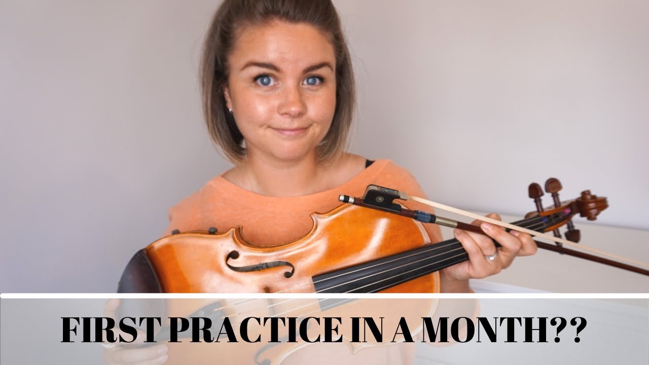 HOW I PRACTICE MY VIOLA TECHNIQUE - How to get back on track after a month off