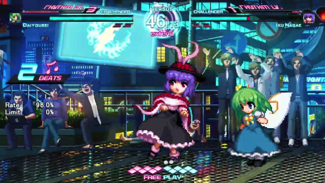 Mugen) Daiyousei vs Iku Nagae
