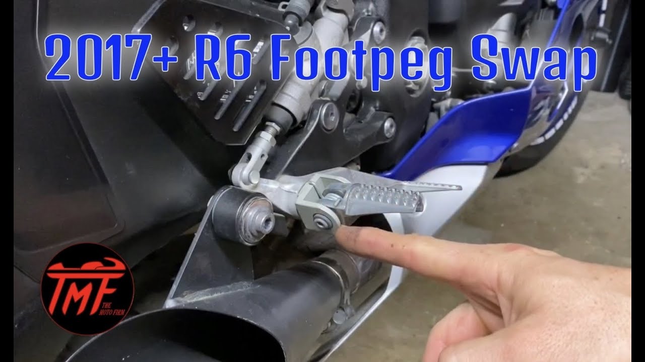 2017+ R6 Footpeg Replacement (the easy/cheap way)
