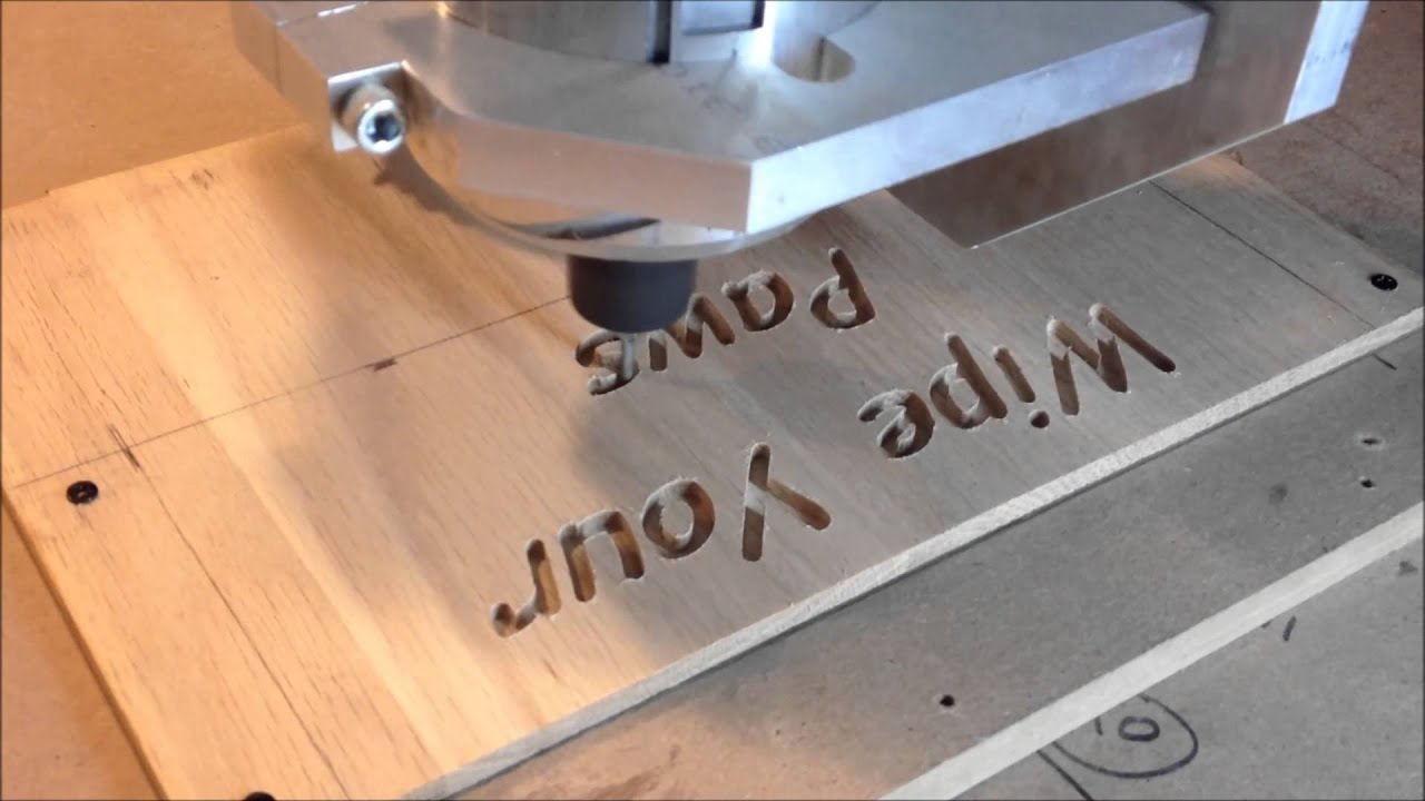 CNC sign making