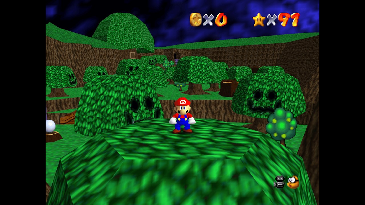 Course 11 Forest of illusion - SM64 Power Star Madness