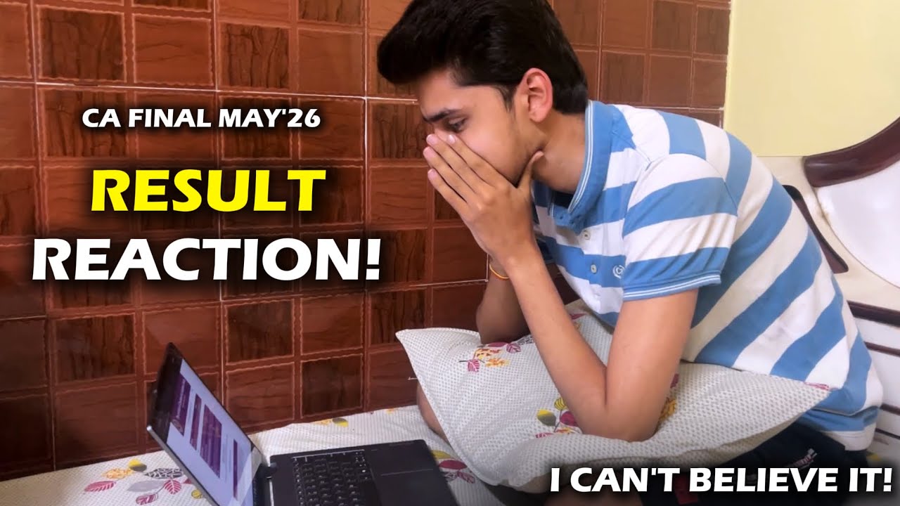 I Failed In May&rsquo;26 Final Exams? - My CA Result Reaction 🔥 | CA Motivational Video | Shubham Gupta
