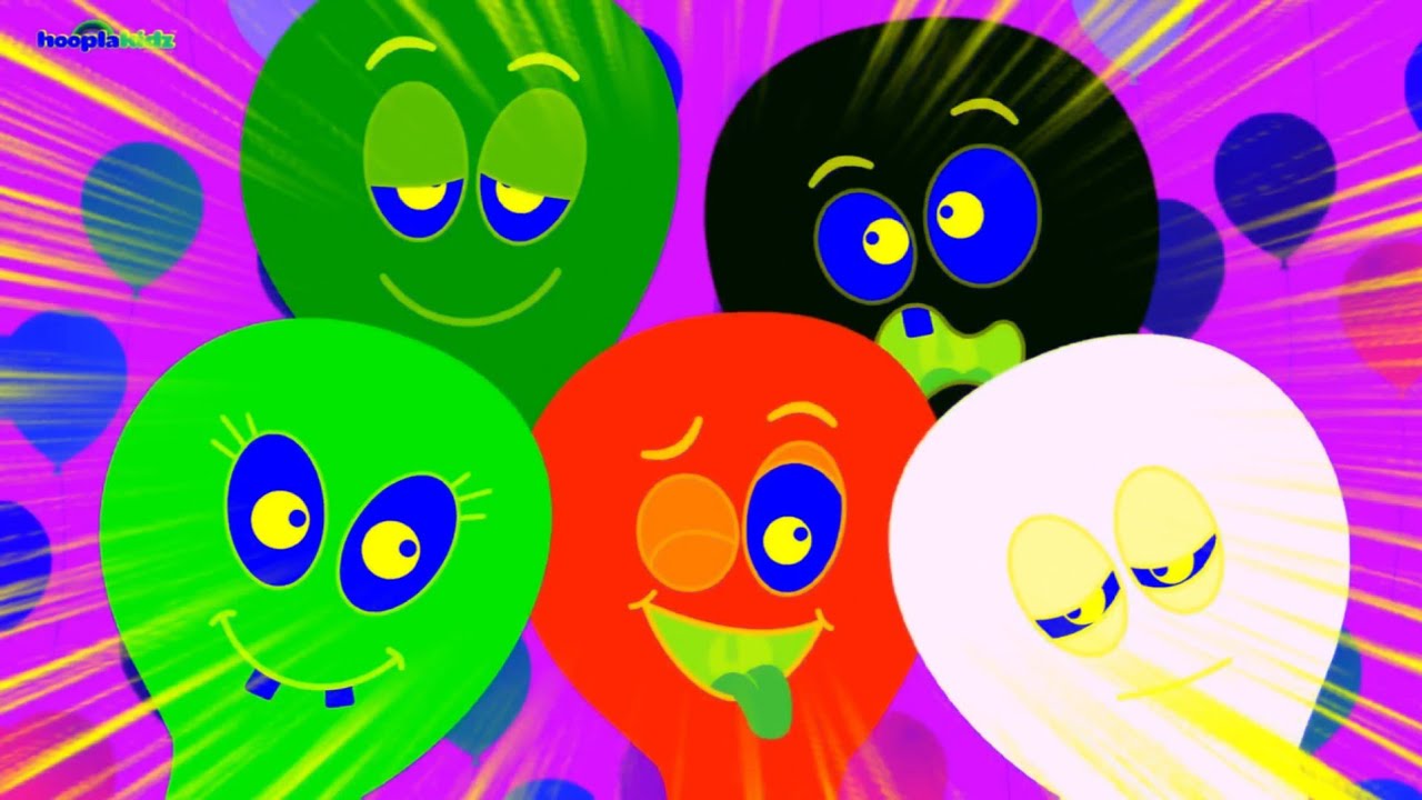 Balloon Finger Family Effects _ Balloon Song Effects _ Finger Family Effects