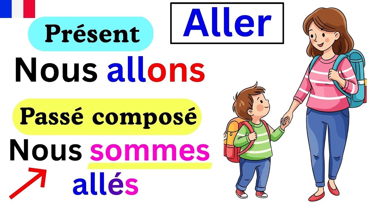 Learn French | Verbes irréguliers | French grammar | Présent passé composé | French language