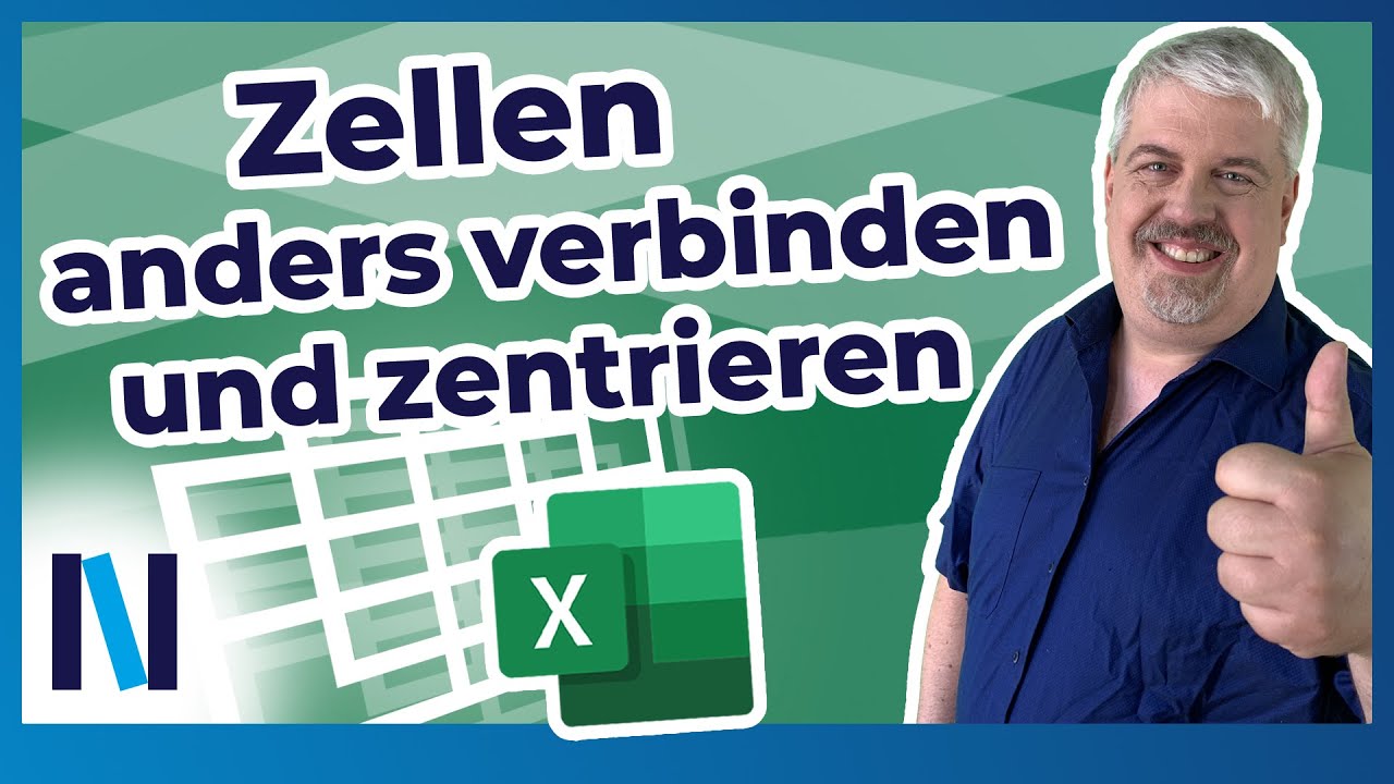 Excel mal anders: Zellen nicht verbinden, sondern über Auswahl zentrieren!